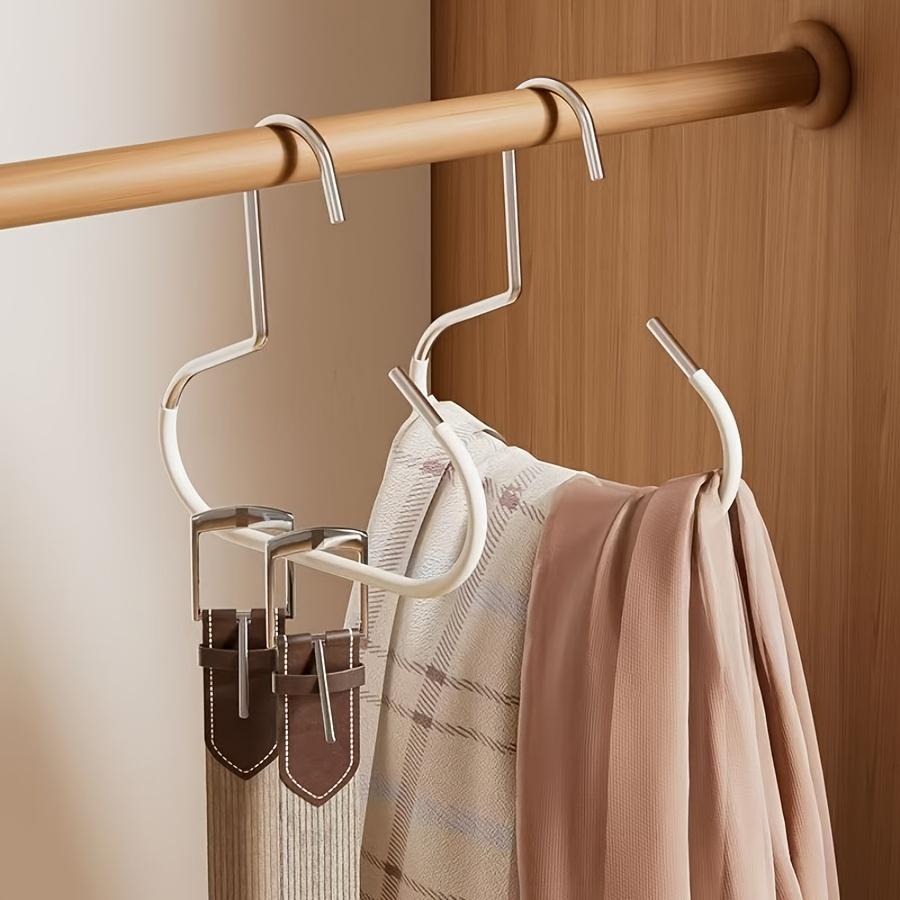 2Simple Hat Storage Hook Metal Material Is Used for Scarf Organization Belt Organizer Bra Storage Bag Storage