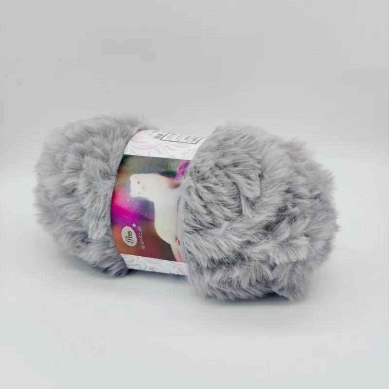 Coarse Fur Yarn Ball Imitation Fur Plush Yarn Long Fur Mink Hat Hand Woven Scarf Hand Woven DIY Fur Thread