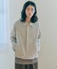 Malen Unisex Essential Nylon Jacket Cream