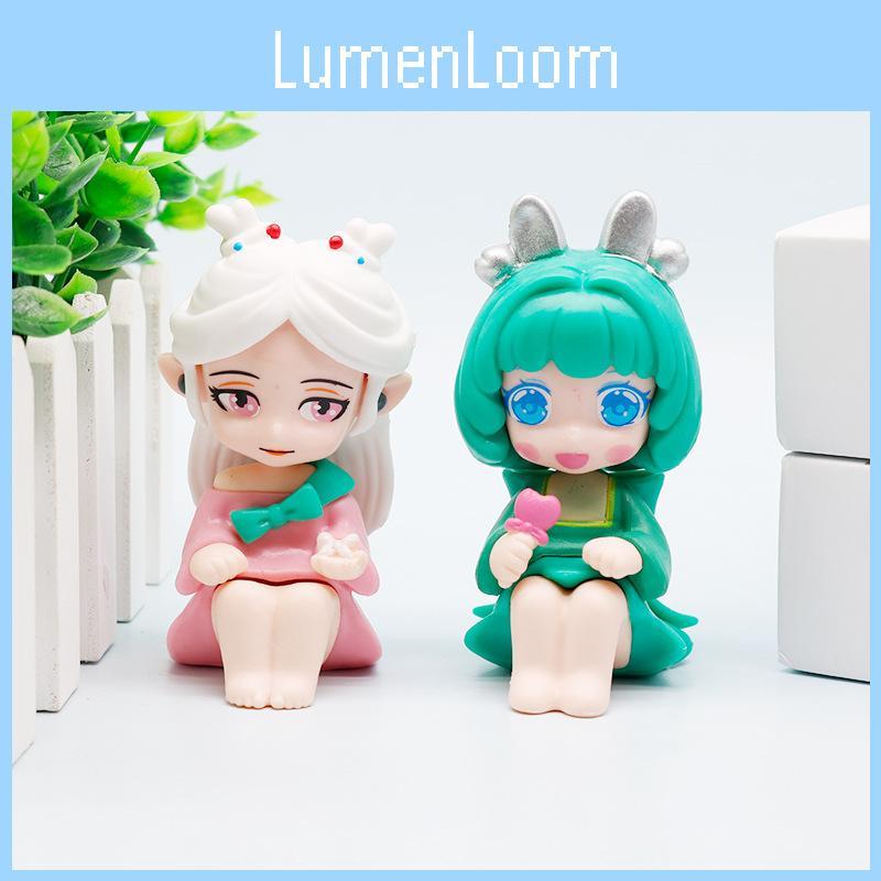 Honor Of Kings Diao Chan Sitzende Haltung Spielcharakter-Modell Für Schreibtisch- oder Auto-Display