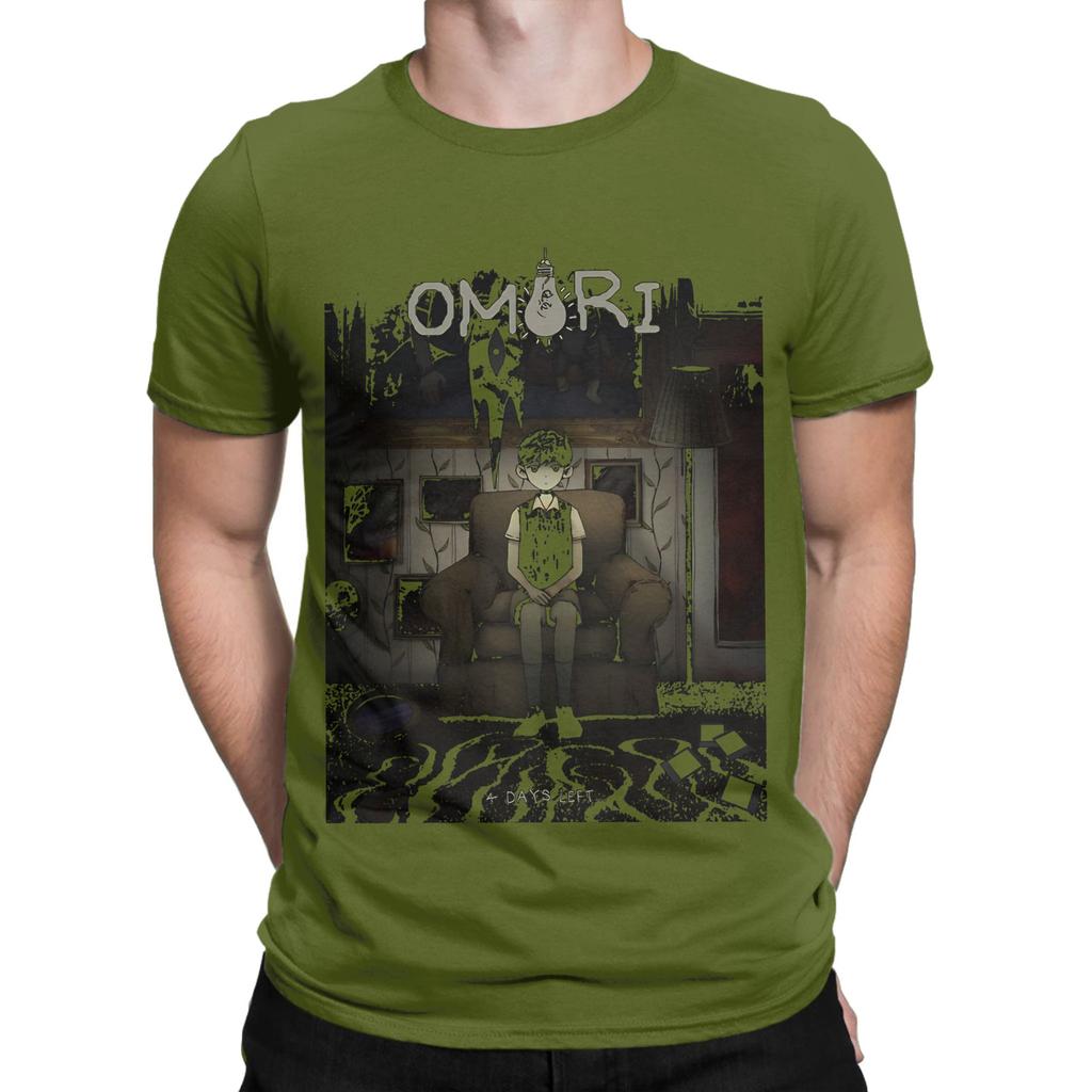 Omori Alone Funny Graphic 100 Cotton TShirt Omori Tops Tees For Unisex