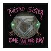 Twisted Sister Come Out And Play Woven Standard Patch