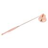 1Pcs Fashion Stainless Steel   Shaped Candle Snuffer Wick Trimmer Cover Hand Tool(black)