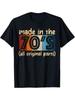 Retro Vintage Unisex T-Shirt, Made In The 70s All Original Part, S-XXXL