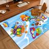 CustomizableCute cartoon super zings printed non-slip mat yoga mat door photography props kitchen mat area birthday gift