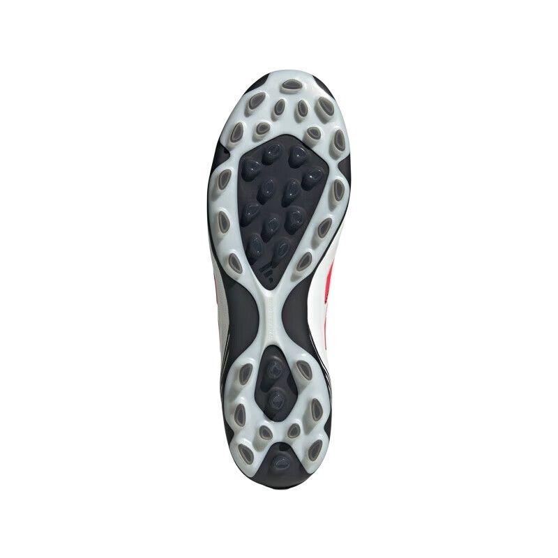 adidas Copa Pure 3 AG Artificial Ground Synthetic Leather Cushioning, Wear Resistant Soccer Shoes Unisex White Black IE1178