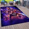 1pc Avengers Pattern Area Rug Soft Flannel Floor Mat for Living Room, Office, Bedroom and Carpet, Sofa Coffee Table Floor Mat