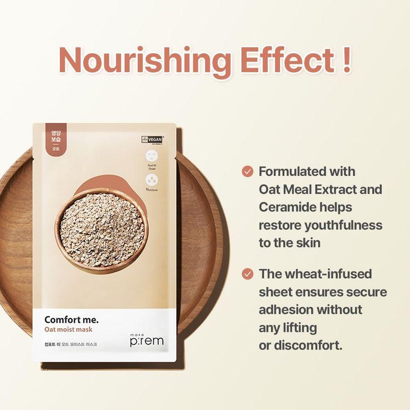 [make p:rem] Comfort Me Oat moist mask (1ea)