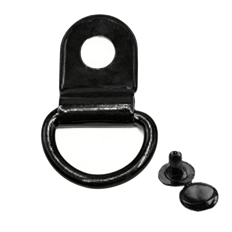 Multipurpose D Rings Eyelet Rivet Clasps Rustproof Metal Carabiner Easy Disassemble D Rings Mountaineering Buckle