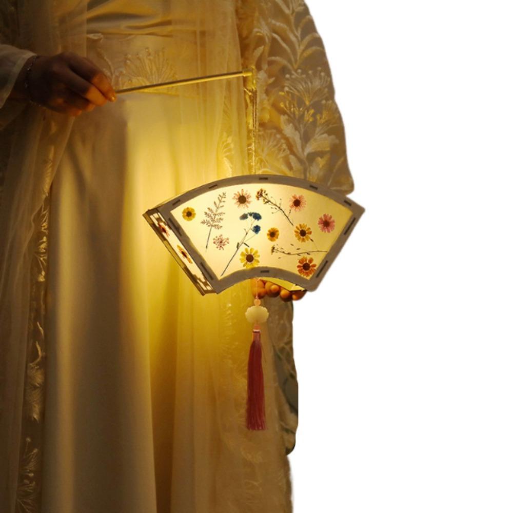 3D Mid-Autumn Festival Lantern Blessings Light-Up Lantern  Festival Decoration Style D