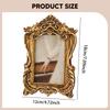 Photo Frame Tabletop Decor Elegant Embossed Picture Display Vintage for Table