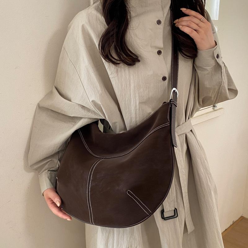 Vintage Handbag - Large Capacity, Casual and Laid-back Style Crossbody Bag, Large Capacity Tote Bag