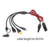 5 In 1 Solar Panel Connector Cable With XT60 Female DC7909 DC5521 Adapter For Portable Power Stations And Generators