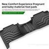 Nissan Titan 2017-2024 Floor Mats Set: All-TPE Mats for Cabin, Rear Bed, and Trunk.