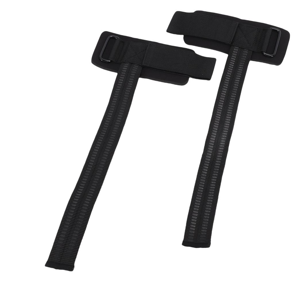 2PCS Correas de Levantamiento de Pesas con Anillo en D Soporte de Muñeca Ajustable para Levantamiento de Pesas para Entrenamiento en Gimnasio Levantamiento de Peso Muerto Máquina de Cableado