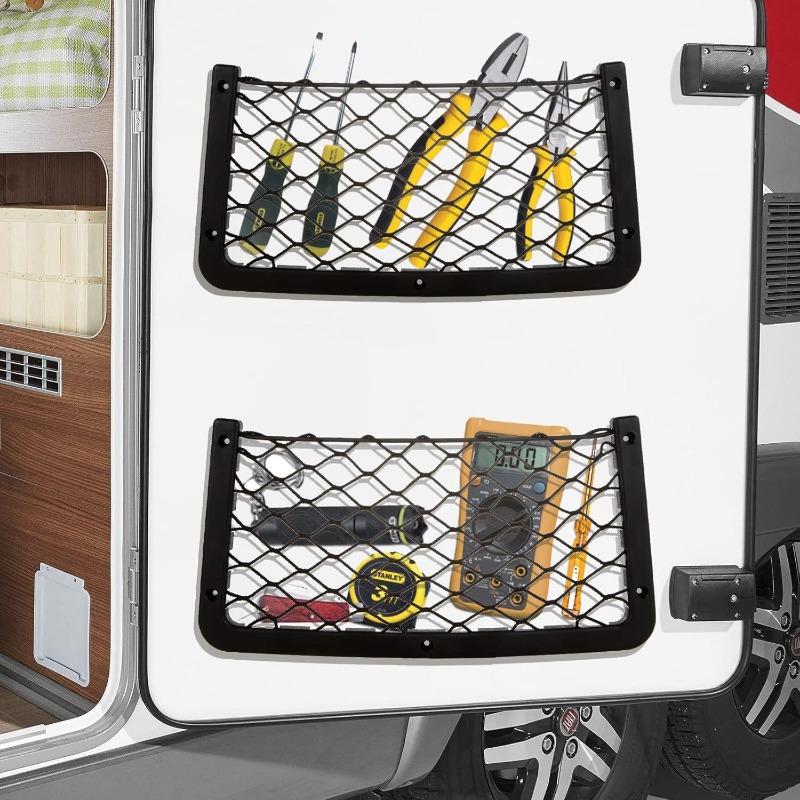 16x18CM Storage Nets for Campervans,   Trunk Car Storage Solutions Accessories for Phone Storage 1PCS