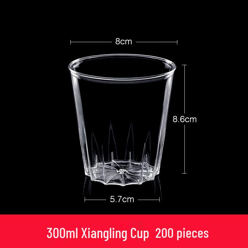 Lantuan Disposable Plastic Drinking Cups