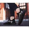 Scarpe sportive da uomo, scarpe casual in pelle traspiranti con suola morbida, scarpe da corsa versatili, scarpe da uomo singole