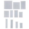 11 Pieces Resin Mould Professional Grade Moulds Versatile Decoration Silicone Molds Creative DIY Resin Casting Mould