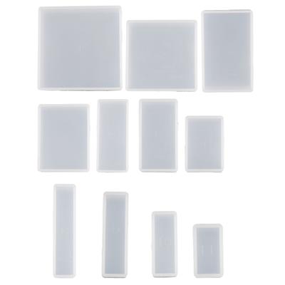 11 Pieces Resin Mould Professional Grade Moulds Versatile Decoration Silicone Molds Creative DIY Resin Casting Mould
