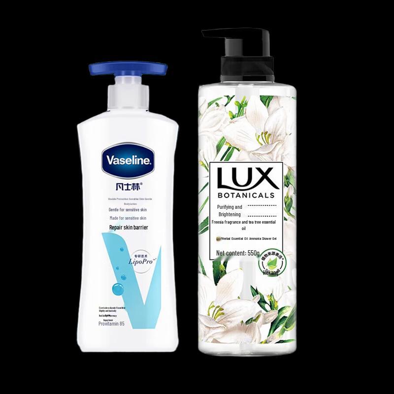 Vaseline & Lux Body Care Duo