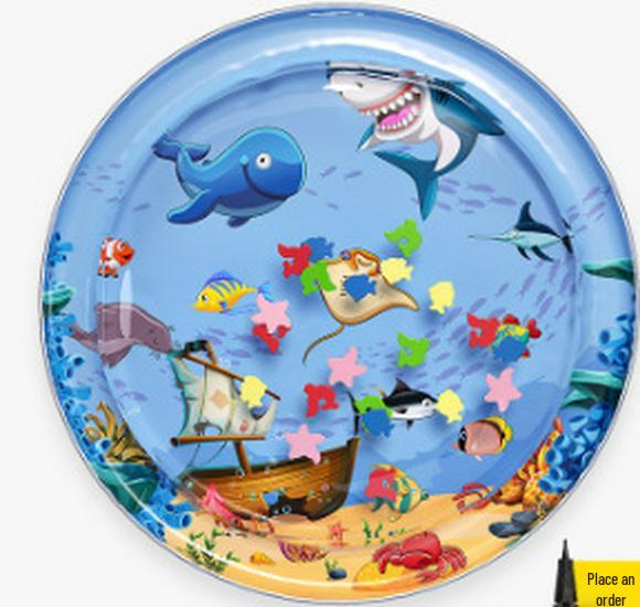 Надувной водный игровой коврик Quanqi Baby