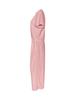 European Summer Pink Linen Women's Two-Piece Set: Short Sleeve Top & Wide-Leg Pants