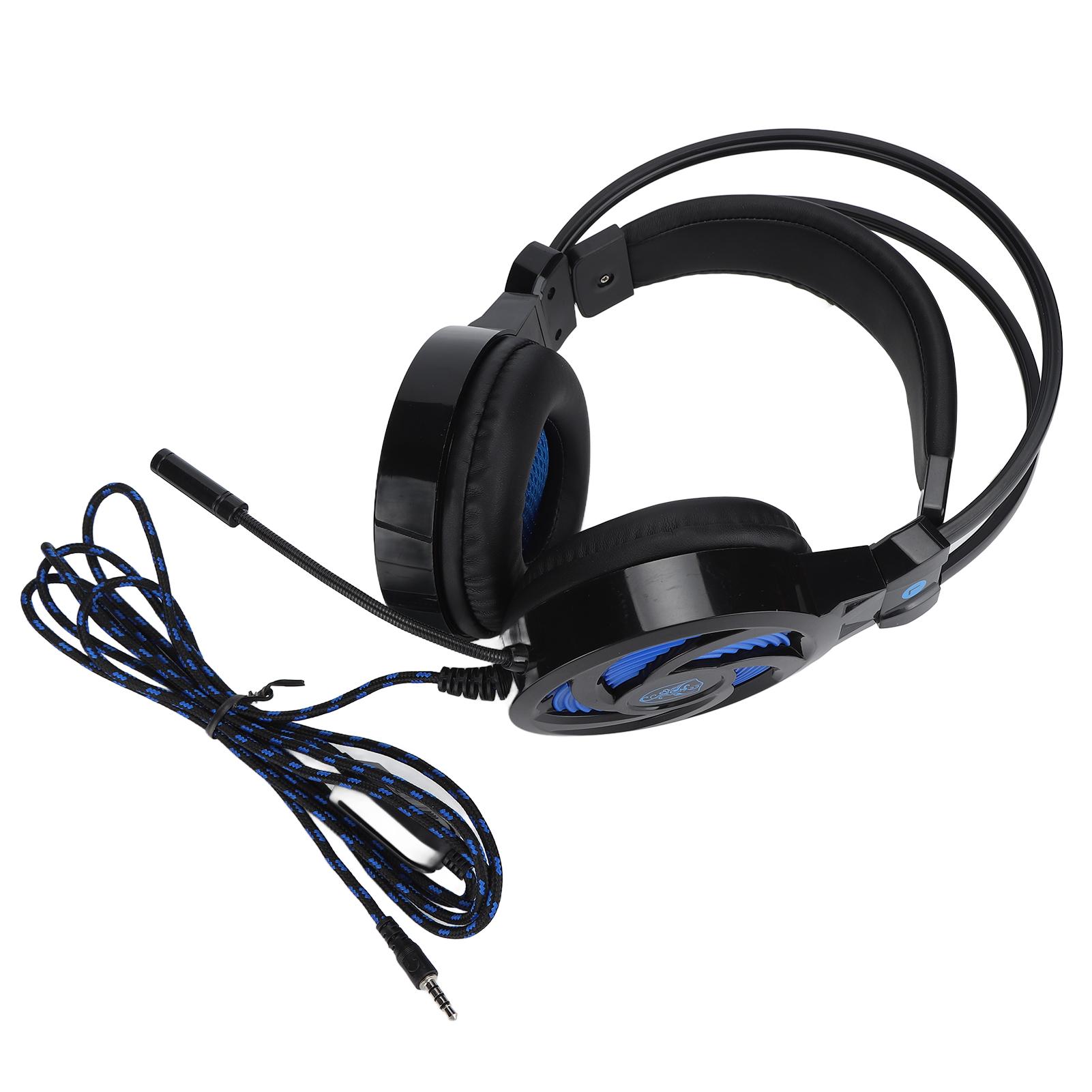 SY855MV Vezetékes Játékos Fejhallgató Zajszűrős Fülre illeszkedő Fejhallgató Mikrofonnal Hangerőszabályzóval PS4 PC Laptophoz