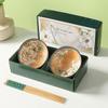 Sweet Elegant Four Seasons Camellia Ceramic Gift Set