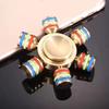 6-Arm Metal Spiral Arm Fidget Spinner Edc Portable Relax Toy For Adults Kids Fashion Hand Gyro Stress Relief Creative Casual
