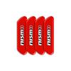 4PCS Car Door Safety Warning Reflective Mark 3D Sticker Car Accessories For Nissan Nismo Qashqai J11 J10 Juke X Trail T32 Tiida Teana Skyl