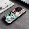 Capa de Celular Anime P-Psychocuties Mimi Para IPhone 17 16 Pro 15 Pro Max 14 13 12 11 X XR XS Max Plus SE Capa de Vidro