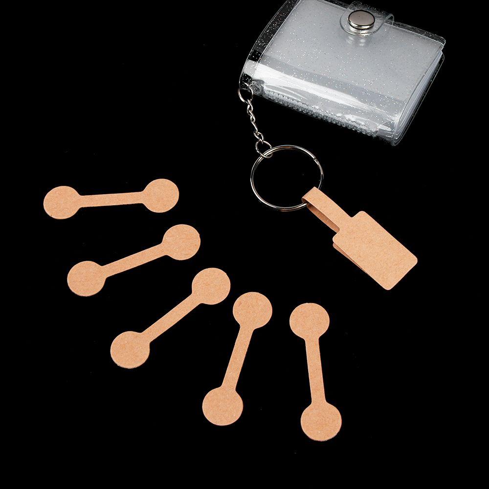 Paper Blank Card Jewelry Price Labels Bracelet Hangtags Necklace Ring Tags Self-adhesive Stickers