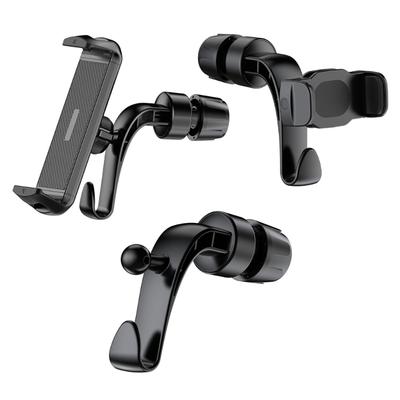 360° drehbarer Handyhalter für Fahrzeug-Kopfstützen Rücksitz Verstellbare Klemme 4-11 Zoll Geräte verfügbar