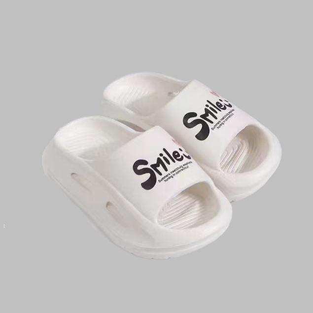 Women Thick-Soled Bathroom Slippers Summer Fashion Sandals Non-Slip Outdoor & Indoor Slides, Casual Beach Shoes