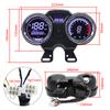 Universal LCD Digital Motorcycle Speedometer Tacho Gauge Motor Speed Gauge Tachometer RPM Meter Fuel Gauge For GN125 12V GAUA