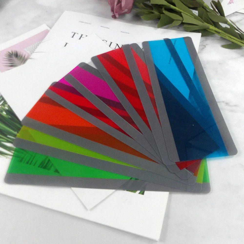 Transparent Reading Bookmarks Highlight Bookmarks Reading Highlight Strips Reading Guide Strip