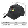 Season 2 Logo  Smiling Friends Pixel Art Casual Baseball Cap Men Summer Kpop Rock Trucker Hat Y2k Cute Sunscreen Snapback Cap