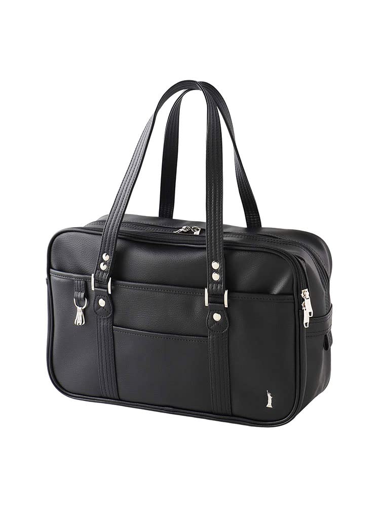 

Сумка зі штучної шкіри Venus для жінок 3219009 Чорний x Сріблястий 3 [Eastboy] (940)