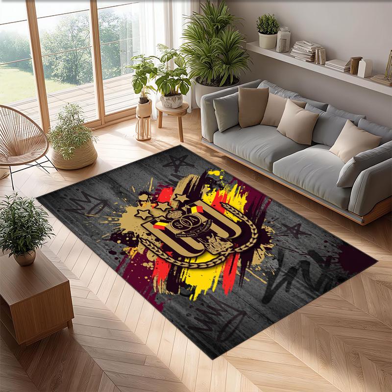 Anderlecht FC Soccer Football Pattern Soft Area Rug Non Slip Indoor Floor Carpet Sports Decor Mat for Bedroom