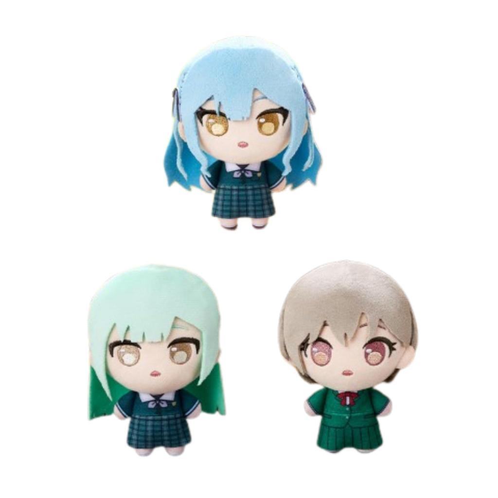 BanG Dream (Bandori) Petitshu CRYCHIC 3 types (Takamatsu Akari, Wakaba Mutsumi, Toyokawa Sachiko) Size approx. 12cm