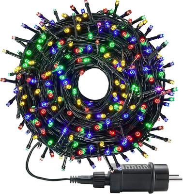 Christmas Light String 220V EU Plug Garden Lawn Lamp Home Bedroom Curtain Light For Wedding Holiday Garland Garden Decoration