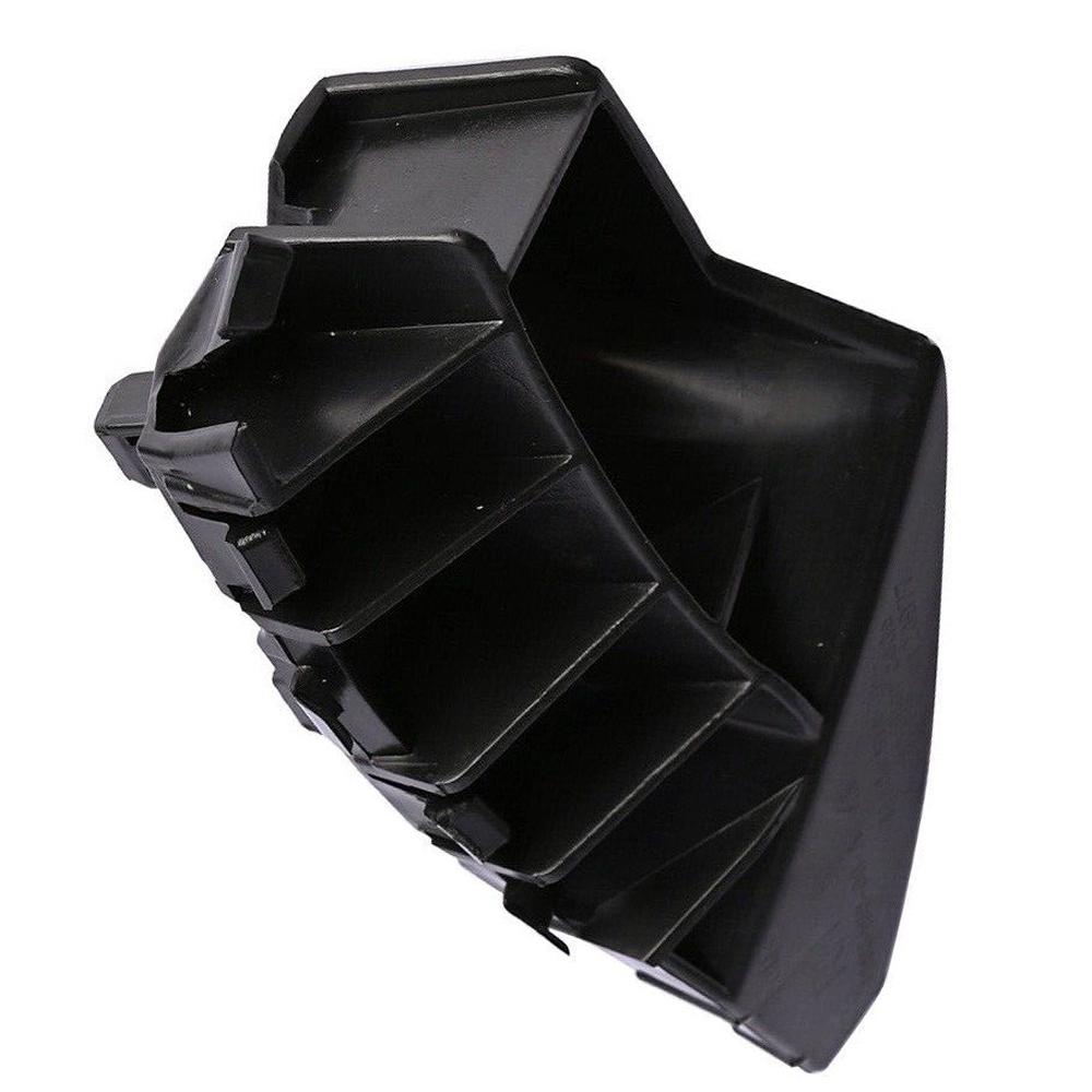 1pc Plastic Front Bumper Fender Bracket Support Black for Tesla Model S 2016-2025 1095495-00-A Replacement Part