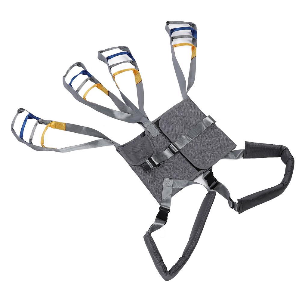 Patientenlifter Gehschlinge für Erwachsene Unterstützende Gehtrainingshilfe Ganzkörper Stehgurt Gepolsterte Verstellbare Hebe-Gehschlinge S