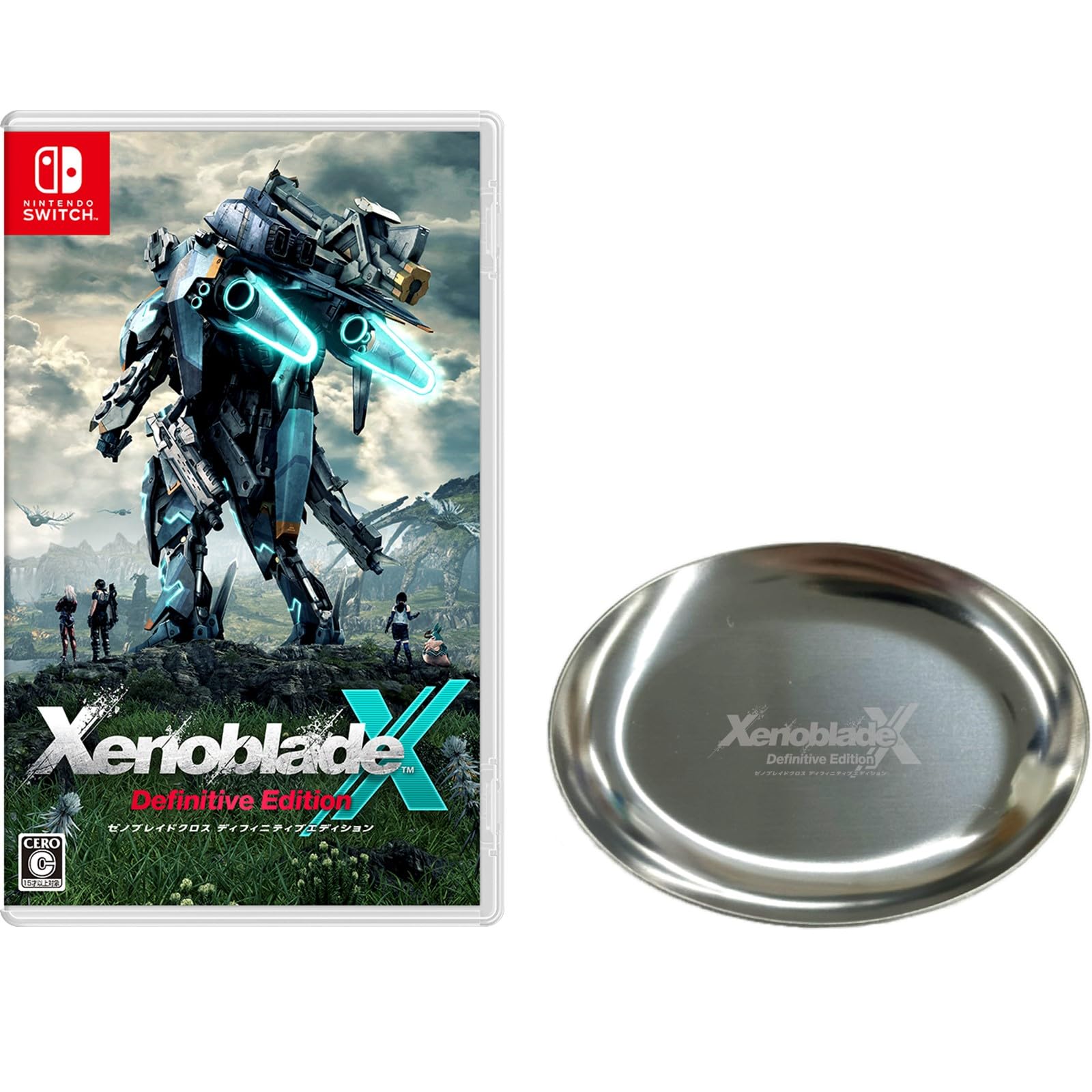 

Xenoblade Cross Definitive Edition Оригинальный поддон из нержавеющей стали x в комплекте -Switch [Бонус] (Ш98 В76мм) &