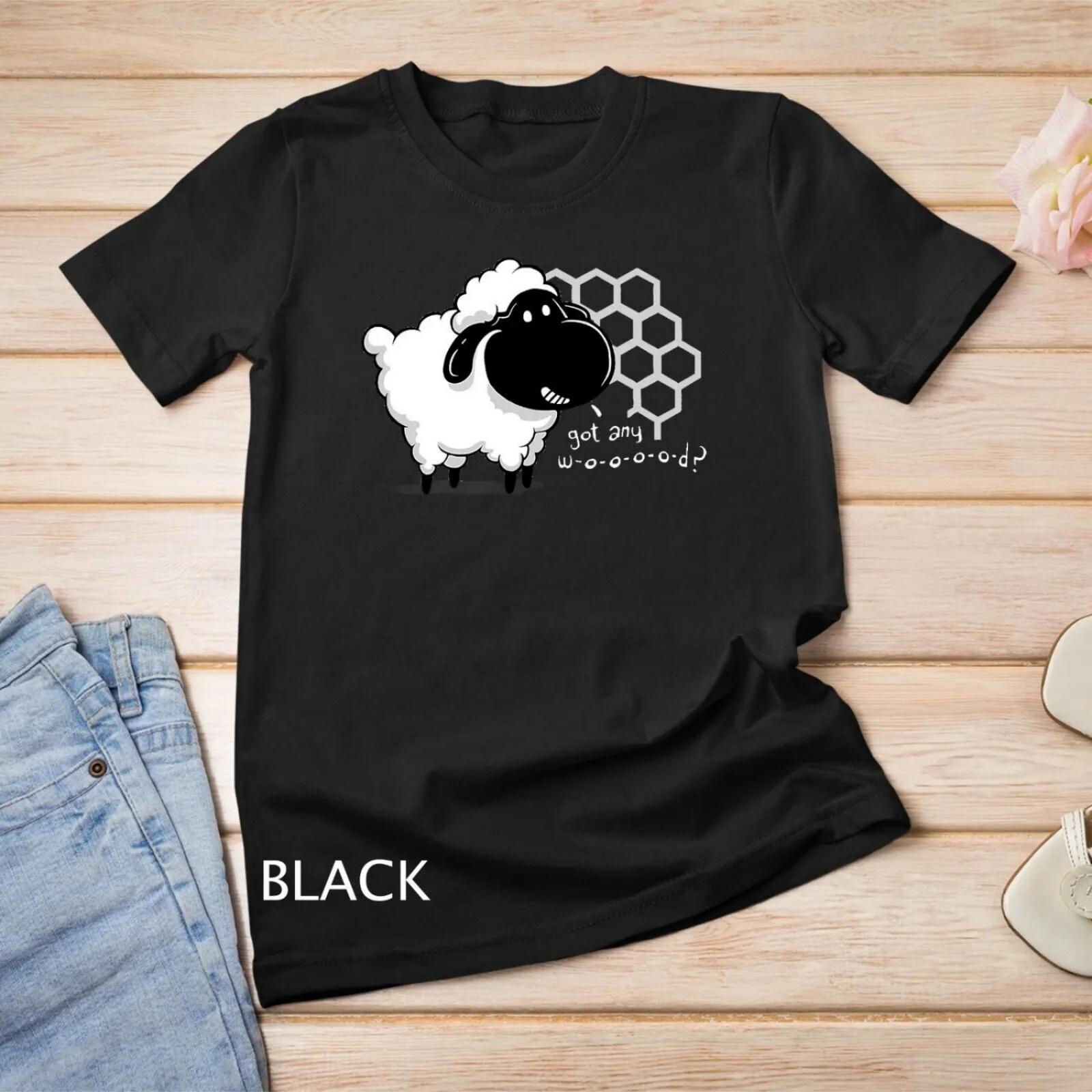 

Board Game T Shirt for Geeks Got Any Wood Sheep XXXXXL різнокольоровий