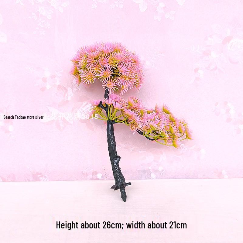 Artificial Pinus Thunbergii Tree Branch – Indoor/Outdoor Decorative Faux Greenery and Flower Arrangement.