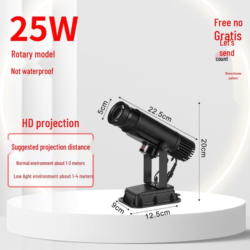 Outdoor Pattern Projection Light - Industrial Warning & Decorative Lighting