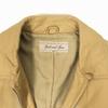 Spick & Span Cow Leather Riders Leather Jacket / 38 / Women's M / Beige Brown / Full Zip / Flap Pocket