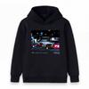 Kids Boys Girls Hoodie, Cool Street Racing Car Pattern Pullover Sweatshirt, Casual Long Sleeve Loose Fit Top for Youth Daily Wear Street Style